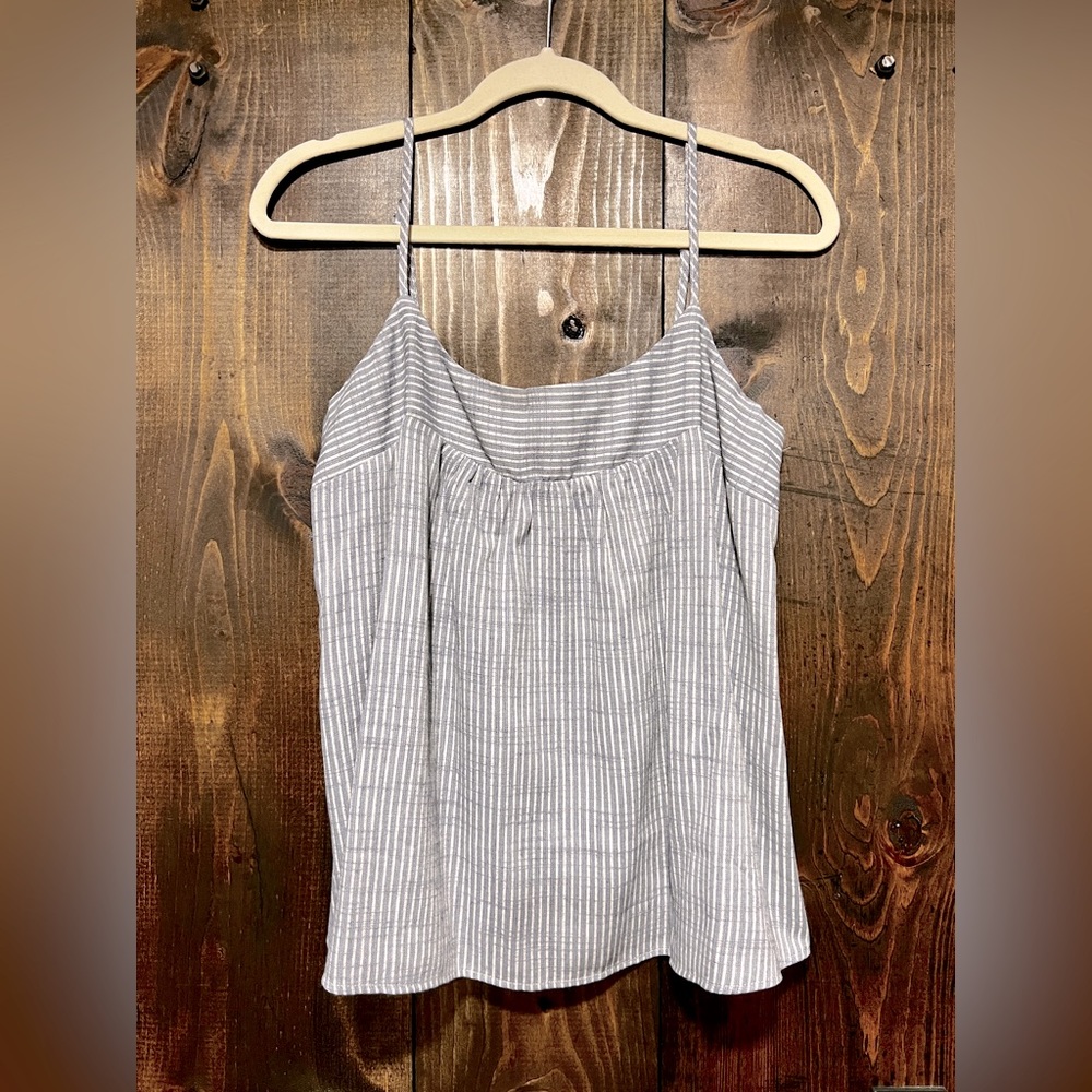 MOD Boutique • Medium • Cream/Navy • Tank Top